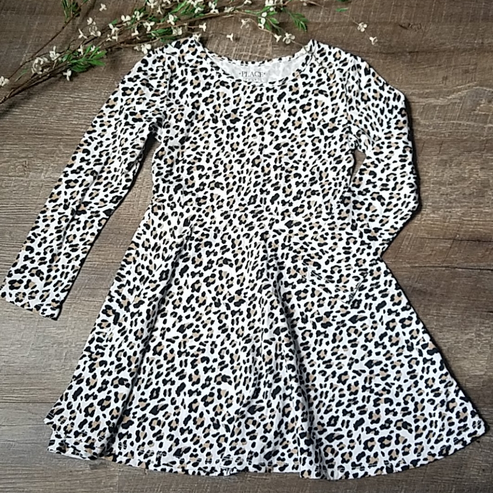 Leopard print dress